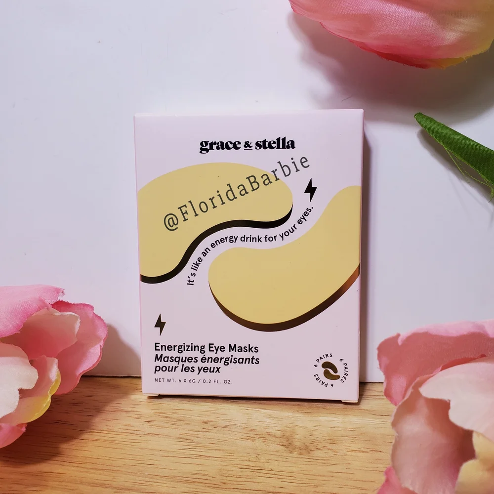 Grace & Stella Mask Skincare Energizing 6 Pairs NIB Eye Masks